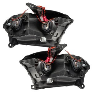 Dodge Durango Headlight Assemblies - ORACLE Lighting - SMD Halogen, Chrome Bezel - White - `11-`13 Dodge Durango Headlight Assemblies - ORACLE Lighting - SMD Halogen, Chrome Bezel - White - `11-`13